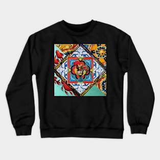 Portuguese folk art Crewneck Sweatshirt